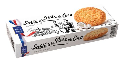 Galletas artesanas de Coco - 150 g - Filet Bleu