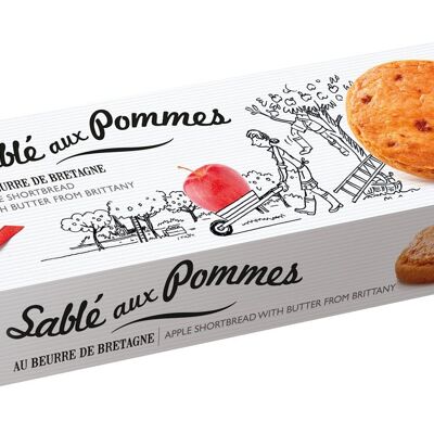 Galletas Sablé artesanas de Manzana 125 g - Filet Bleu