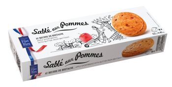 Biscuits Artisan Sablé aux Pommes 125 g - Filet Bleu 1