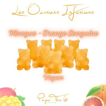 Oursons Infusions Mangue – Orange Sanguine: 3 variantes 1