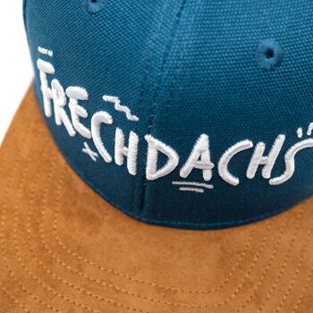 Casquette Snapback Frechdachs - Toile Bleu Foncé (Enfants L) 9