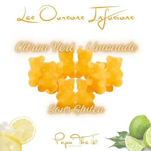 Oursons Infusions Citron Vert – Limonade: 3 variantes