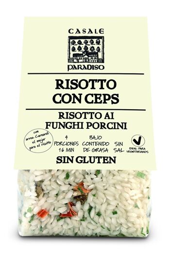 Risotto aux cèpes Funghi Porcini Casale Paradiso 300 g. 1