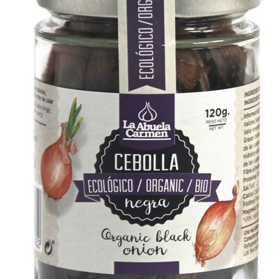 Cebolla Negra Ecológica Tarro 120g