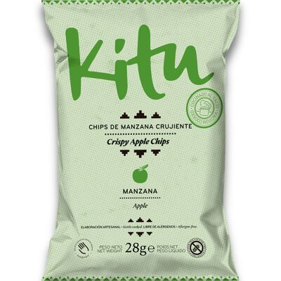 Kitu Croccanti Chips di Mela 28 g.