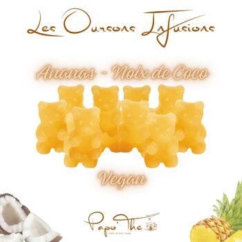 Oursons Infusions Ananas – Noix de Coco: 3 variantes 1