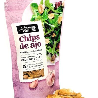 Chips de Ajo Frito Bolsa 55g