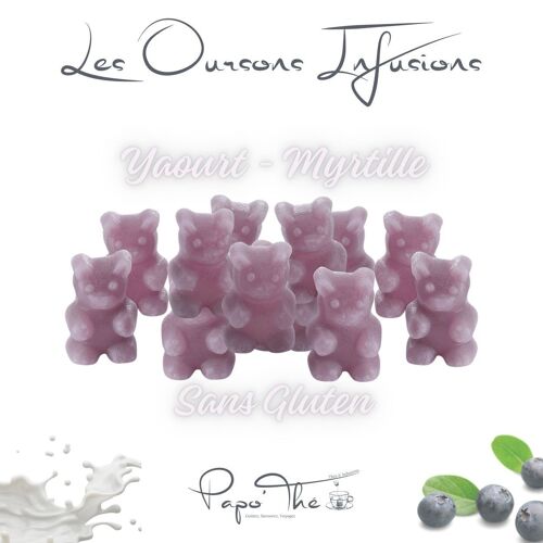 Oursons Infusions Yaourt – Myrtille: 3 variantes