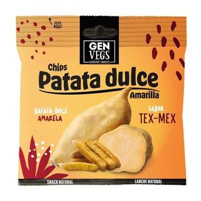 Tex Mex Genuine Coconut Yellow Sweet Potato Chips 45g
