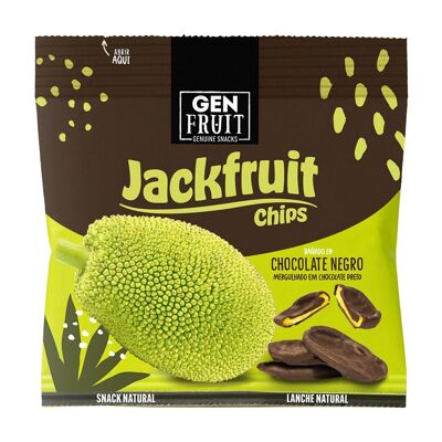 Bio-Schokoladen-Jackfruit-Chips Echte Kokosnuss 40g
