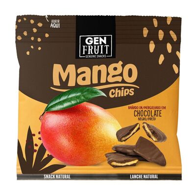 Echte Kokos-Schokolade-Mango-Chips 40g