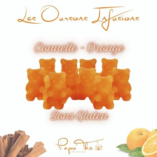 Oursons Infusions Cannelle – Orange: 3 variantes