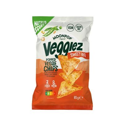 Patatine dolci vegane BBQ Veggiez Moonpop 85g