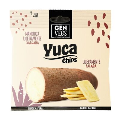 Echte Kokos-Yucca-Chips 40g