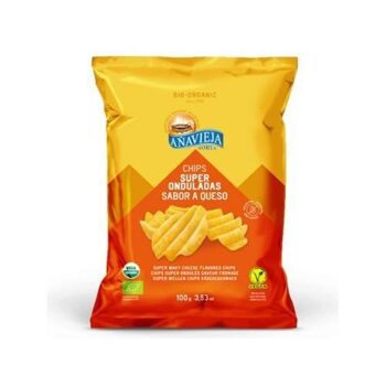 Frites ondulées ECO Fromage Añavieja 100g