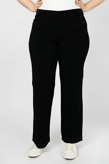 PANTALON MARINE TAILLE HAUTE STRETCH - NAPAX MARINE 2