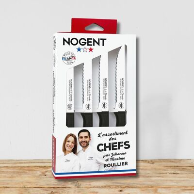 Coffret Steak - Noir | Classic Polypro| NOGENT ***