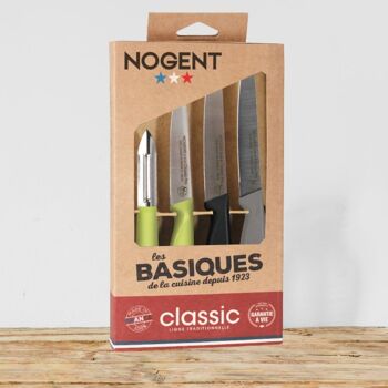 Coffret Cuisine - Panaché: Vert, Noir, Gris | Classic Pro Bio Sourcé | NOGENT *** 1