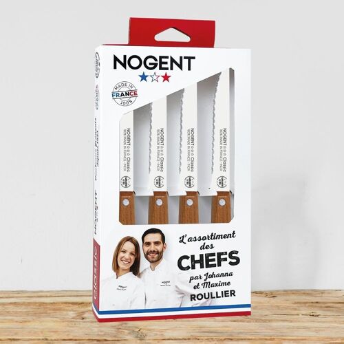 Assortiment Steak des Chefs - Roullier x Nogent *** - Cerisier des Bois | Classic Bois | NOGENT ***