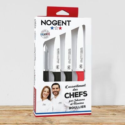 Cuisine des Chefs-Sortiment – ​​Roullier x Nogent *** – Schwarz, Kirsche | Klassisches Polypro | NOGENT ***