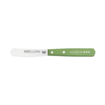 Tartineur - 8 cm Lame Lisse - Vert Olive - Sans Protection | Classic Bois | NOGENT *** 1