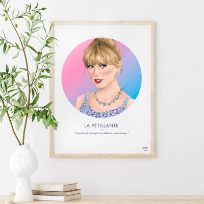 Affiche - La Pétillante - 30x40cm