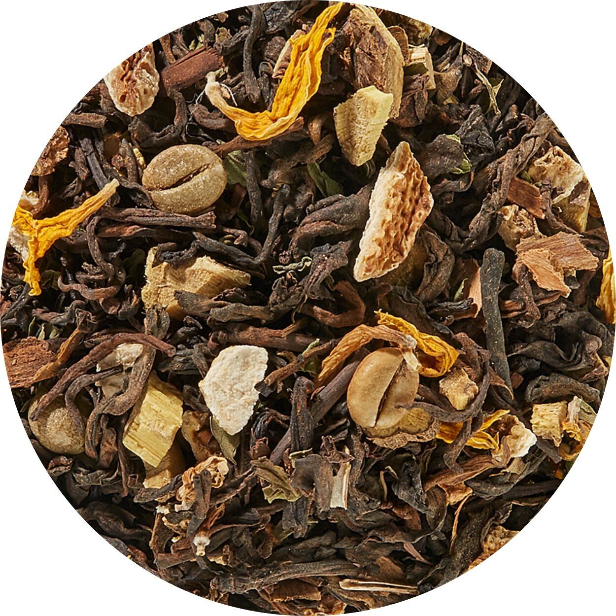Black tea Pu Erh Lime Mint 50g