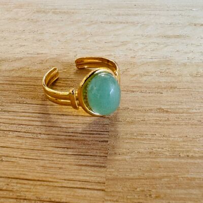 Anillo verde ÄMANDA