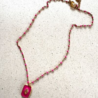 Collana ENORA rosa