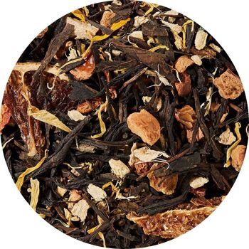 Thé noir Sencha Gingembre Orange 50g