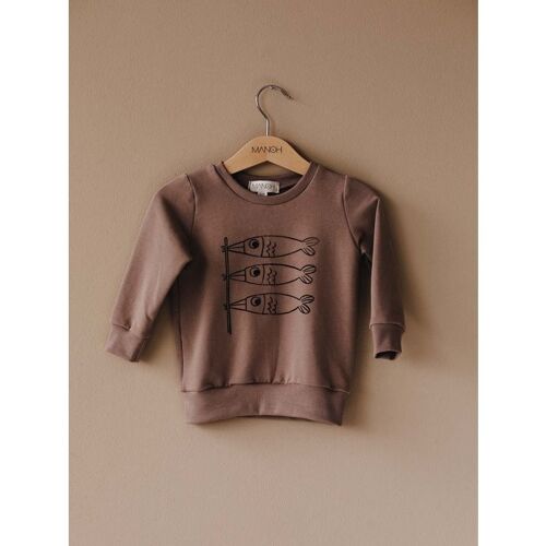 Sweater-taupe-98/104