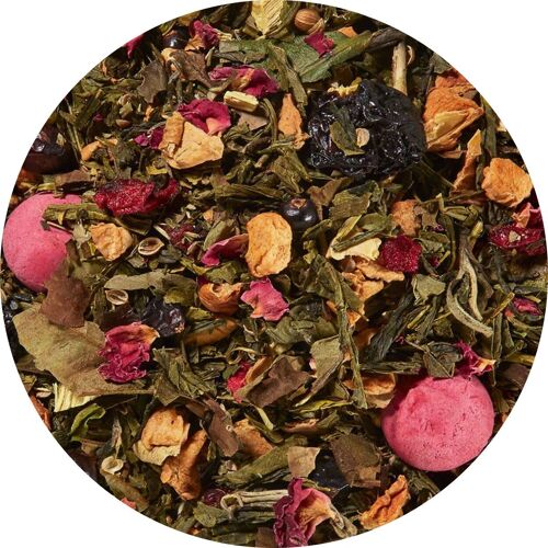 Thé Vert Sencha Baie-Cerise 50g