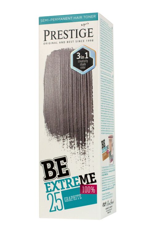 Prestige BeExtreme Graphite Semi-Permanent Hair Toner