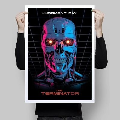 Terminator T-800-Plakat