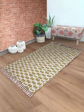 Large Bohemian Area Rug | Vibrant Colours Rug 1