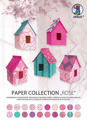 Collection de papier "Rose" 1