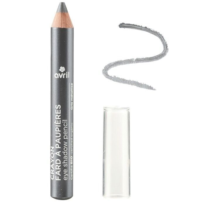 Lidschattenstift Metallic-Grau COSMOS Organic Ecocert