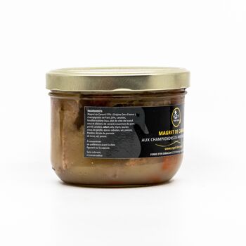 Magret de canard confit aux champignons de Paris – Sauce Madère – 370 g 2