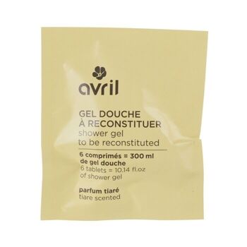 Gel douche à reconstituer, parfum Tiaré, 300ml 1