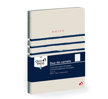 DUO CARNET 21 ligné Fantaisie Marin p2 2