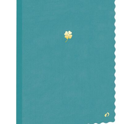 CUADERNO 21 Forrado Fant Festoneado Celadón