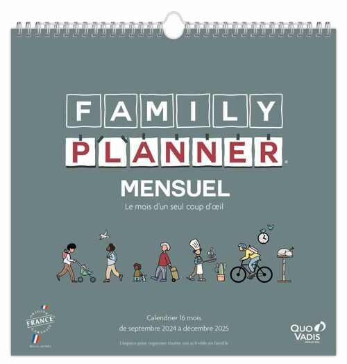 Calendrier FAMILY PLANNER MENSUEL FR Fam p5