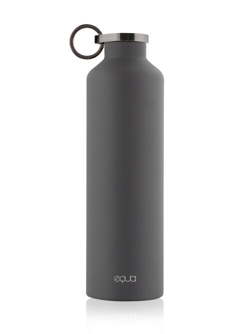 Dark Grey Stainless Steel Bottle