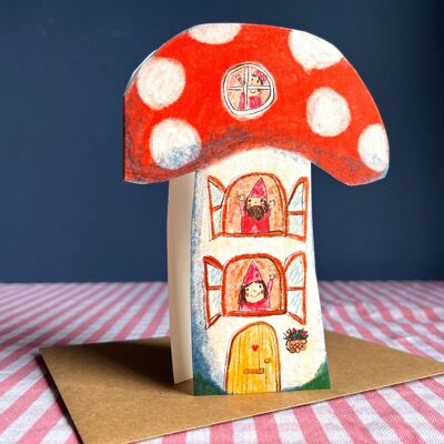 Toadstool Traumhaus Karte