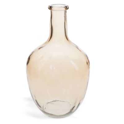 Vaso bottiglia grande (31 cm) - Ambra