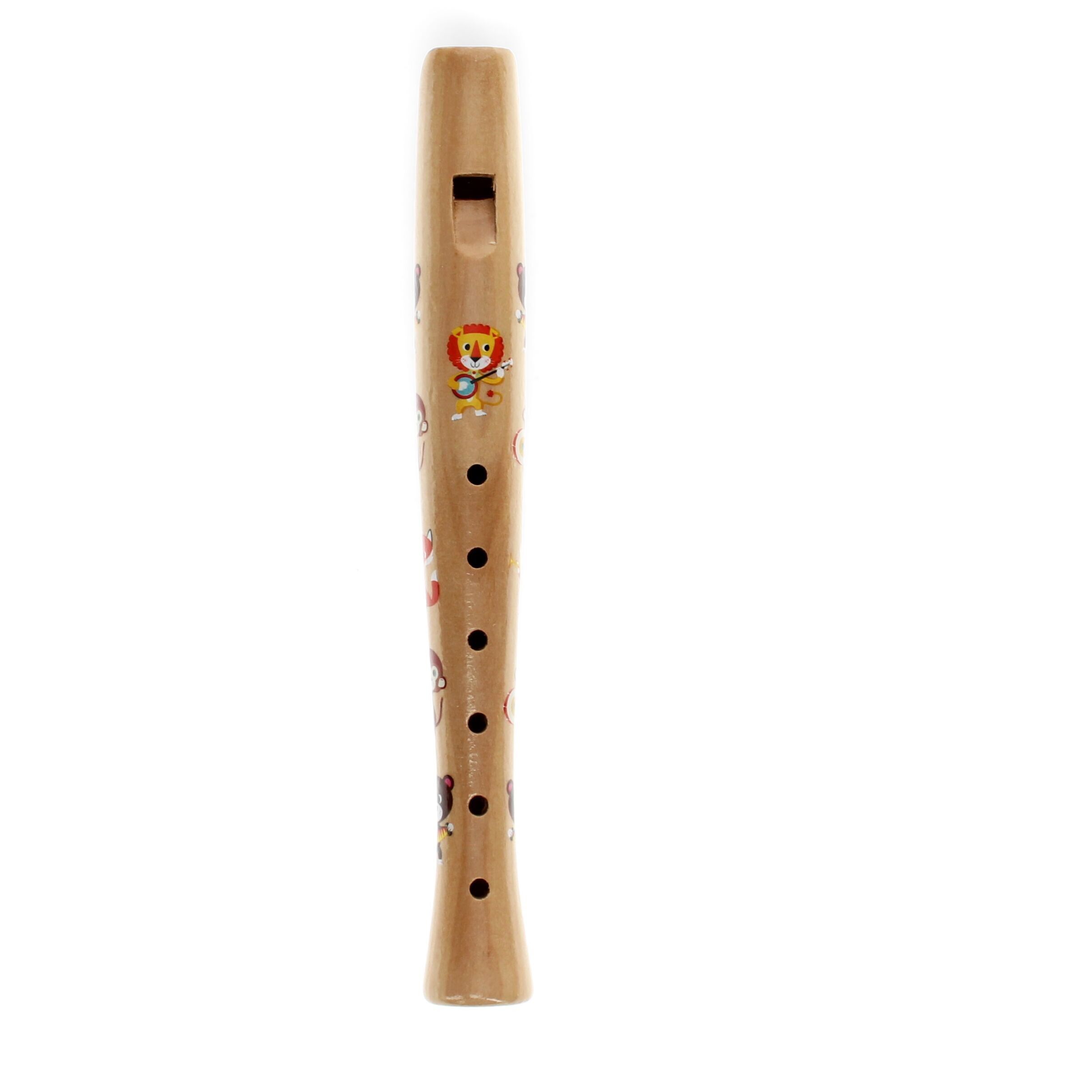Flauto dolce in legno per bambini - Animal Band