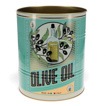 Grandes boîtes de conservation (lot de 2) - Huile d'Olive 1