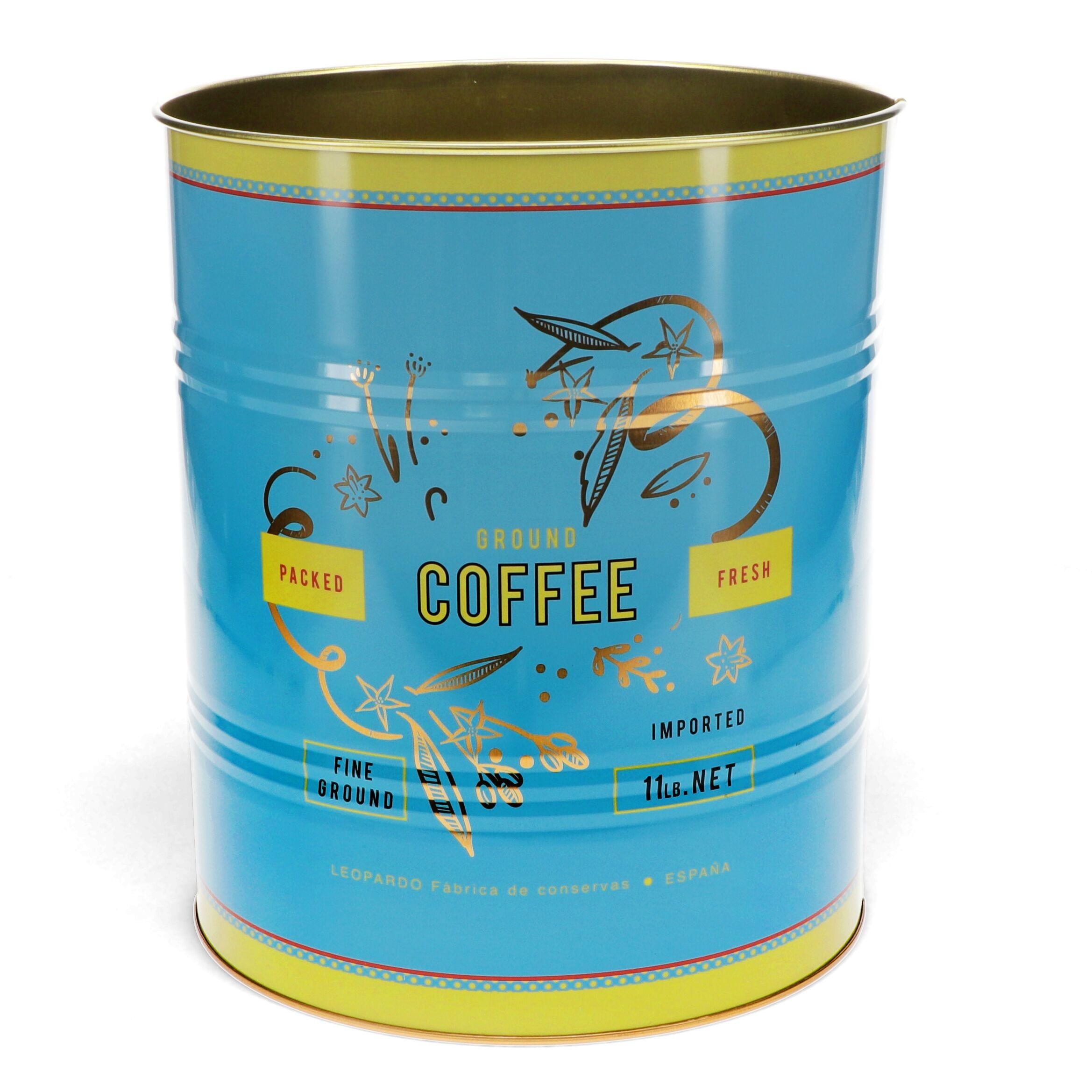 Latas de almacenamiento XL (juego de 2) - Leopard