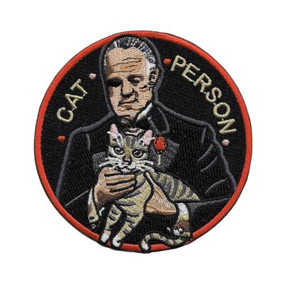 Patch adesiva Padrino Gatto Persona