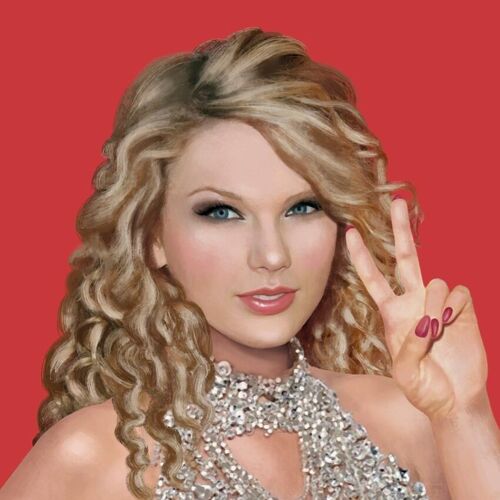 Taylor Swift Peace Art Print